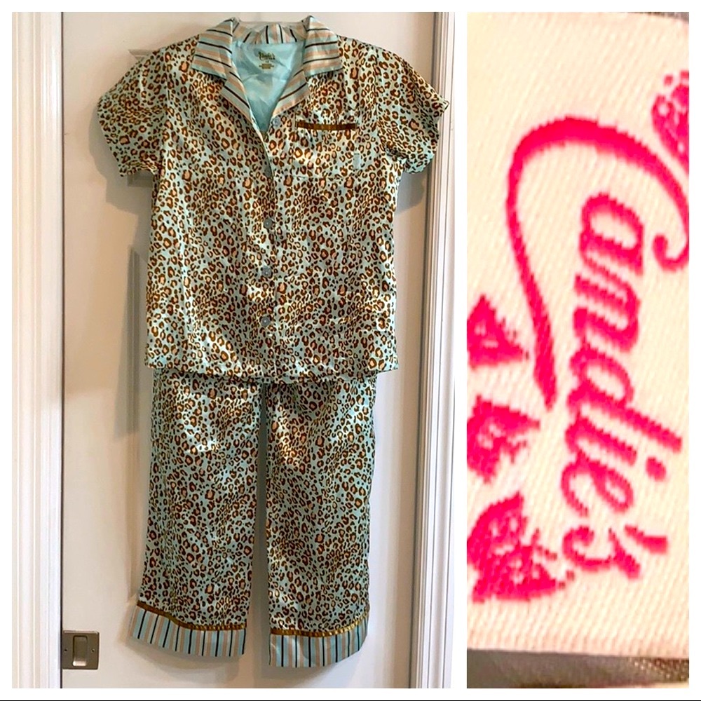Candies Kids Pajama Set Size 14